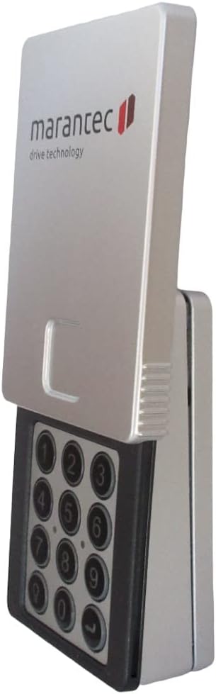 marantec m3-631 - 315 mhz wireless keyless entry shown in use
