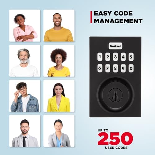 Kwikset HomeConnect 620 Z-Wave Long Range Keypad Smart Lock Keyless Entry