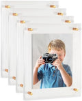 ArtToFrames 15x21 Inch Double Panel Floating Acrylic Picture Frame comes (4 Pack)