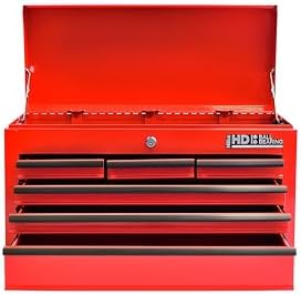 Hilka G208C6BBS BBS Heavy Duty 6 Drawer Tool Chest, Red