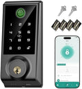 IRONZON 391YS 5-in-1 Keyless Entry Door Lock Smart Deadbolt with Handle