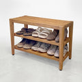 Asta Select Solid Teak 27" Shoe Rack Bench