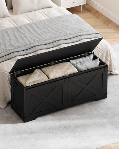 Hzuaneri 47" Storage Bench, Lift Top,225L/59Gal Storage Chest