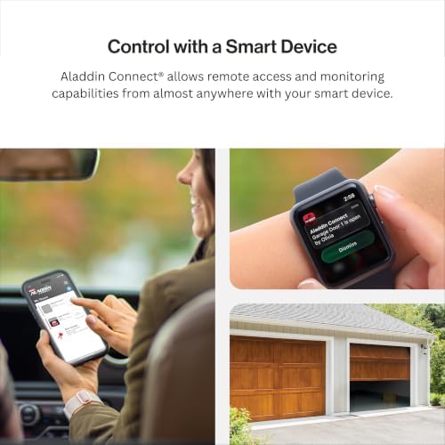 Genie Aladdin Connect Smart Garage Door Controller, Single Door Kit ALKT2-R
