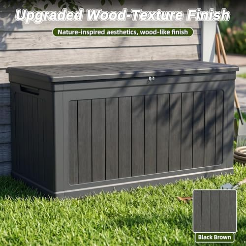 270 Gallons Outdoor Storage Deck Box