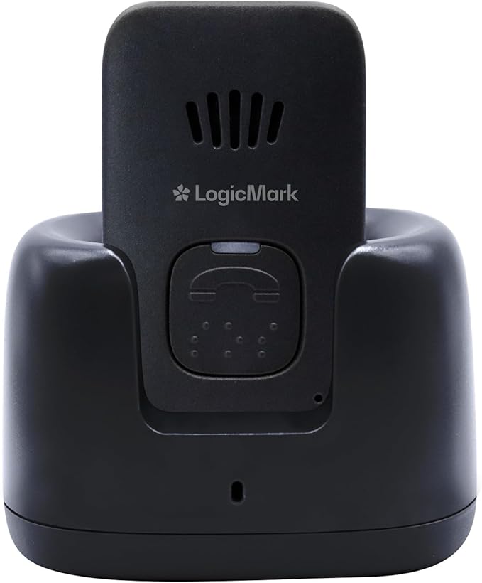 LogicMark Guardian Alert 911 Plus – No Monthly Fees, 2-Way Emergency Pendant