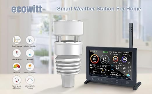 ECOWITT Wittboy Pro Weather Station HP2564,