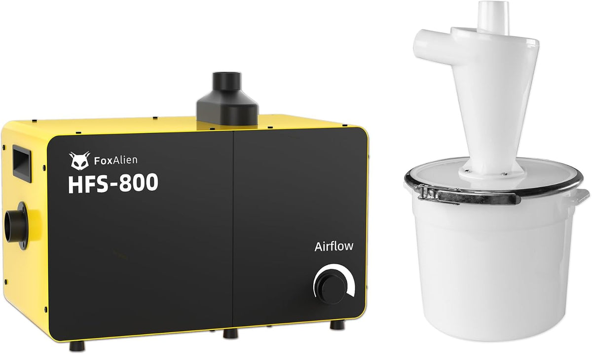 FoxAlien 800W Desktop Dust Collector HFS-800