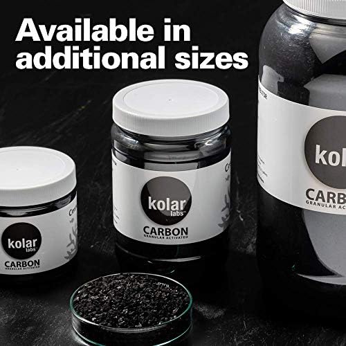 Kolar Labs Crystal Cal Activated Carbon – 1 Gallon, Activated Charcoal for Aq...