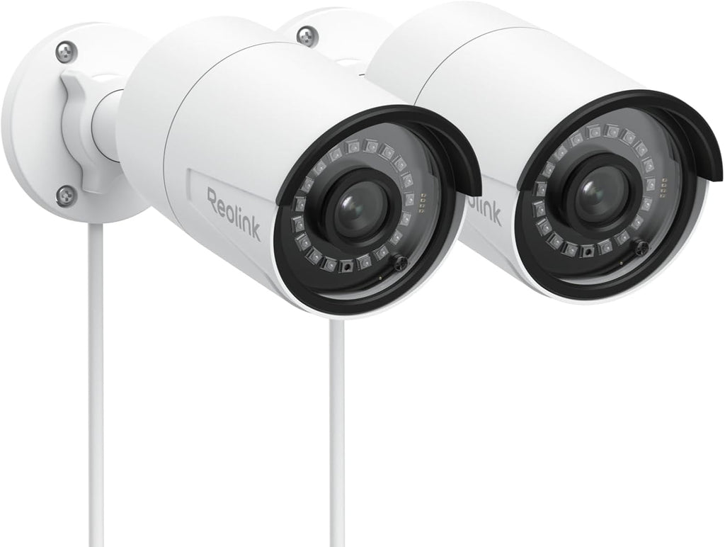 REOLINK PoE Security Camera RLC-510A(Pack of 2), 5MP Home Surveillance