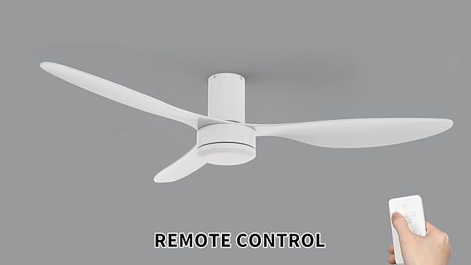 SMAAIR 52 Inch Ceiling Fan No Light
