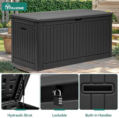 YITAHOME 320 Gallon Extra Large Deck Box
