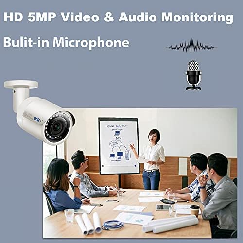 gw security 8 channel 4k nvr 5mp 30fps on a desk or shelf