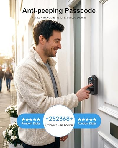 Keyless Entry Door Lock, Smart Lock for Front Door