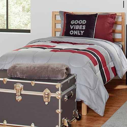 Rhino Classic XXL Storage Trunk with Wheels, Dorm Chest, Bench Coffee Table