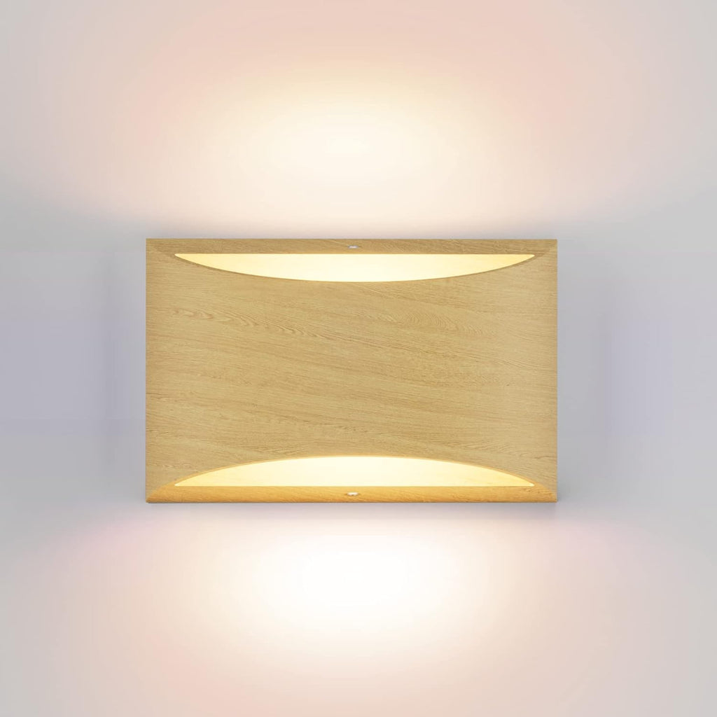Aipsun Aluminum Modern Wall Light Fixtures 1 Pack Indoor LED Wall Sconce