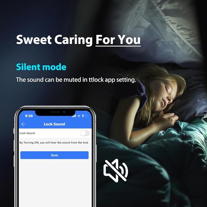 Smart Lock, CATCHFACE Fingerprint Door Lock TTLock Smart Door Knob Smart Door