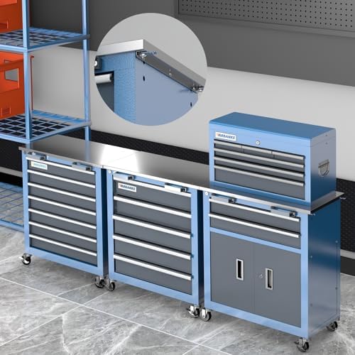 LARBANKE 20 Drawer Tool Chest-Include 5 Drawer&7 Drawer&8 Drawer Tool Chest