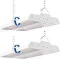 JTT LED Linear High Bay Light, 5000K Daylight 150W 21000LM 1.35FT Shop Light (2-Pack)