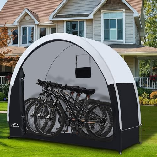 Bike Storage Tent Rain Fly Waterproof Sun Protection Portable