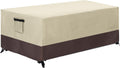 ABCCANOPY Outdoor Deck Box Cover 64x30x26 Inch, Waterproof, Beige Brown