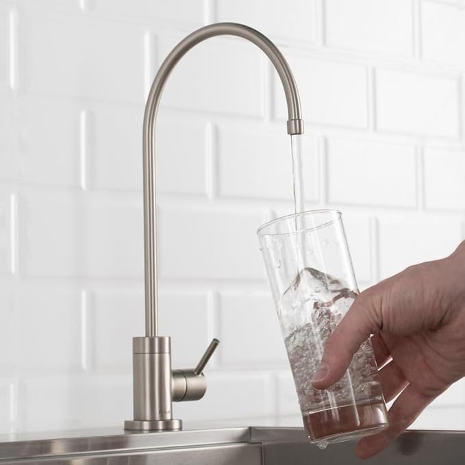 KRAUS Purita 100% Lead-Free Kitchen Water Filter Faucet in Spot Free Stainless