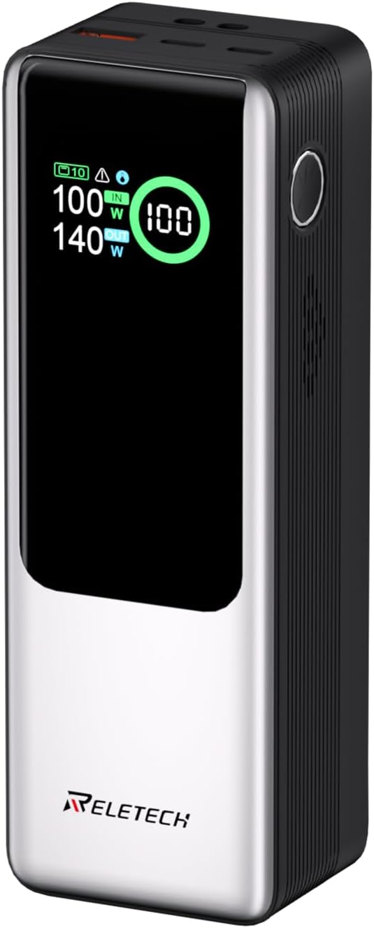 Reletech 140W Portable Fast Charger 25000mAh