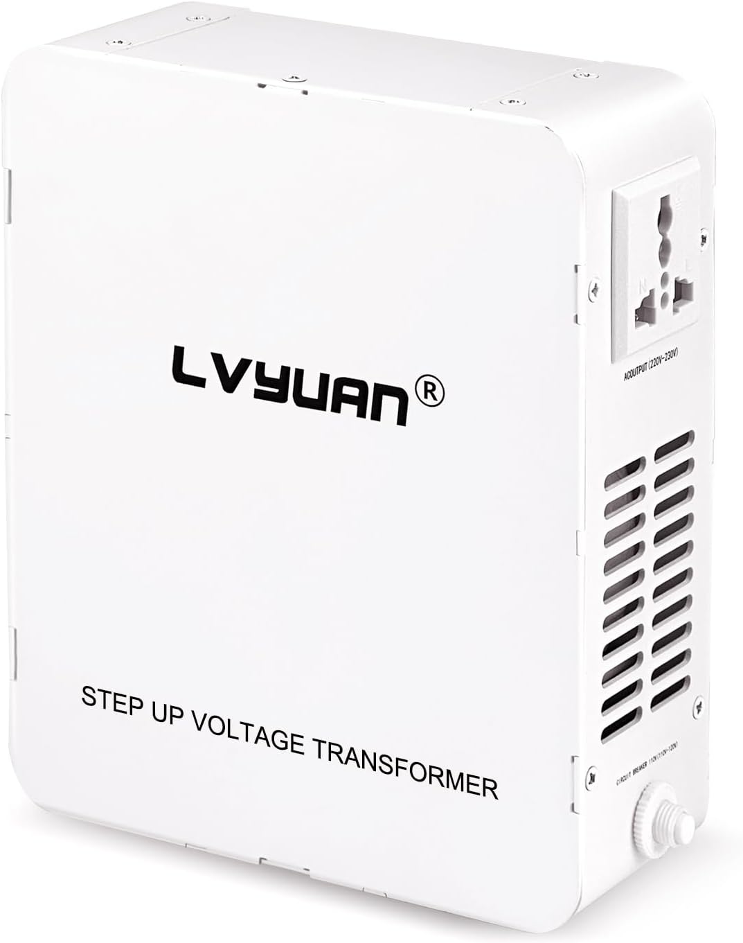 LVYUAN 2000W Voltage Transformer Step Up/Down Converter, 110V/120V to 220V/240V