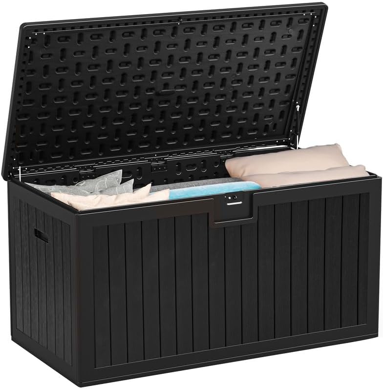 yitahome xl 180 gallon large deck box, package contents
