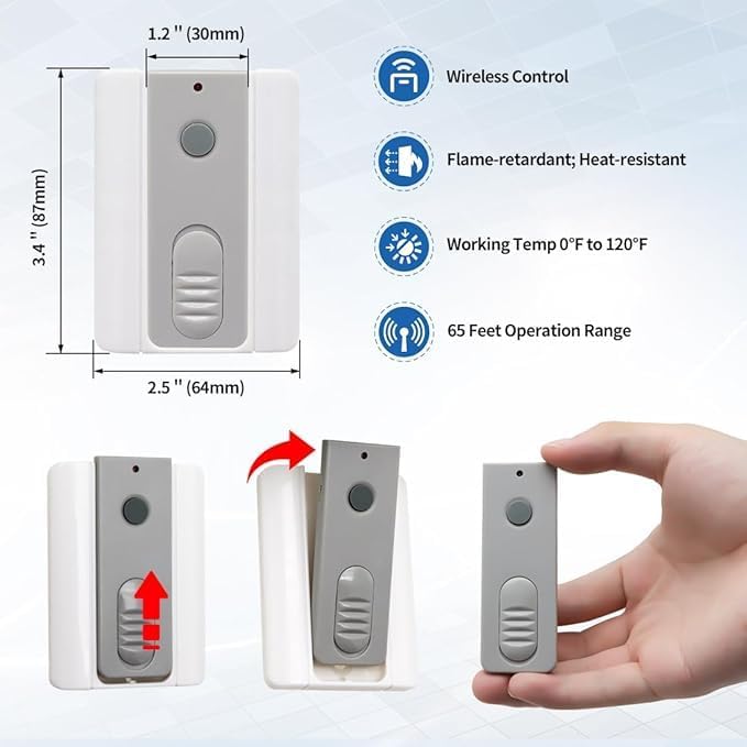 TOPENS TC173 Wireless Push Button