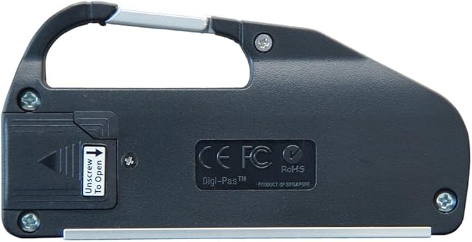 DigiPas DWL80PRO Pocket Size Digital Level, Electronic Angle Gauge, Protractor
