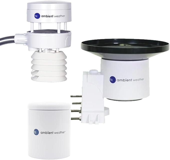 Ambient Weather WS-5000-IP3 Ultrasonic Professional Smart Weather Station