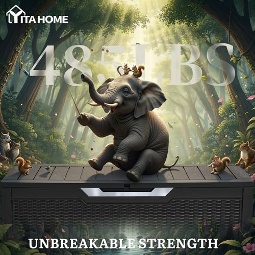 YITAHOME 80 Gallon Outdoor Storage Box