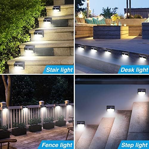 peasur solar motion sensor outdoor light 10pack, 138 on a desk or shelf