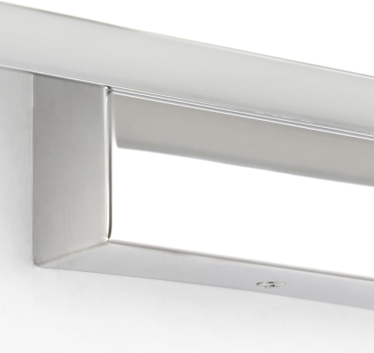 LED Modern Bathroom Vanity Light Fixtures (32-Inch, Cool White 6000K), Modern Acrylic Bathroom Wall Lighting Fixtures for Bathroom Over Mirror, Chrome