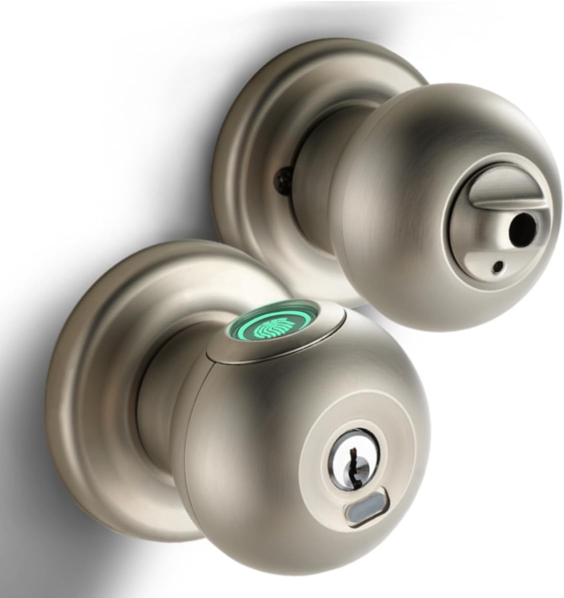 Buoan Biometric Fingerprint Door Lock, Smart Fingerprint Door Knob