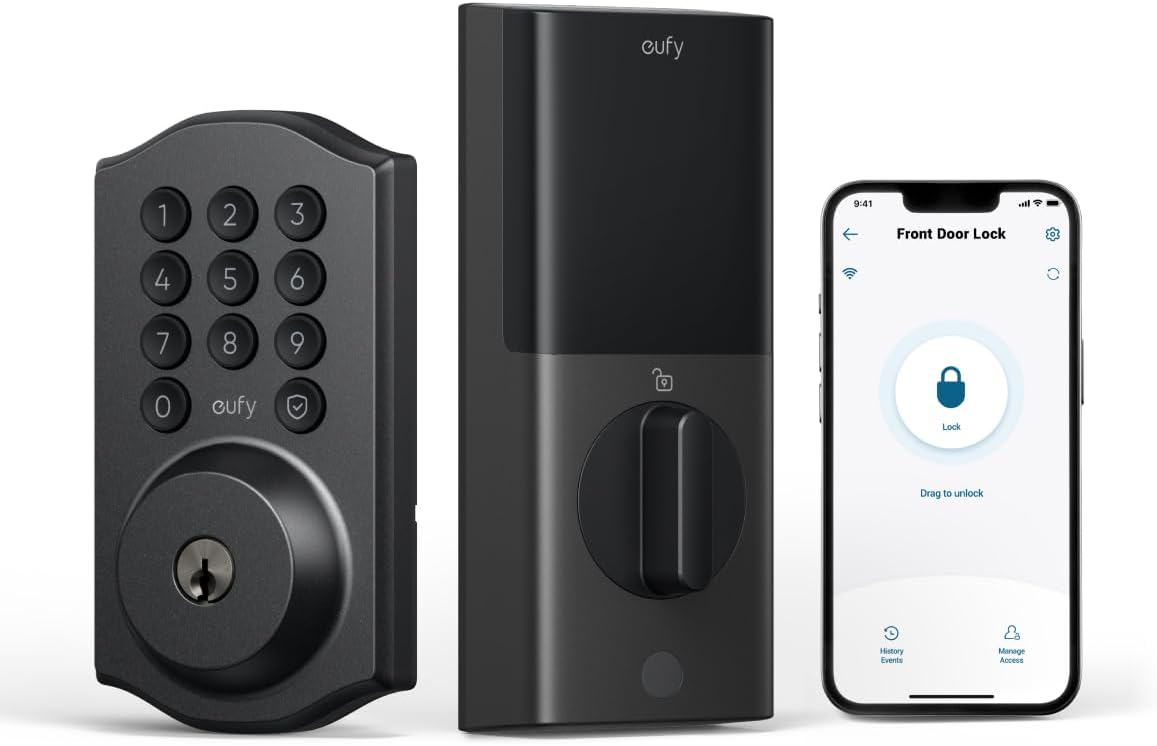 eufy Security Smart Lock C30, Keyless Entry Door Lock, Built-in Wi-Fi