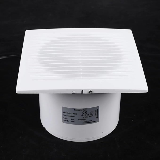 Verizcc Exhaust Fan Extractor, Ventilation Fan Bathroom Garage Exhaust