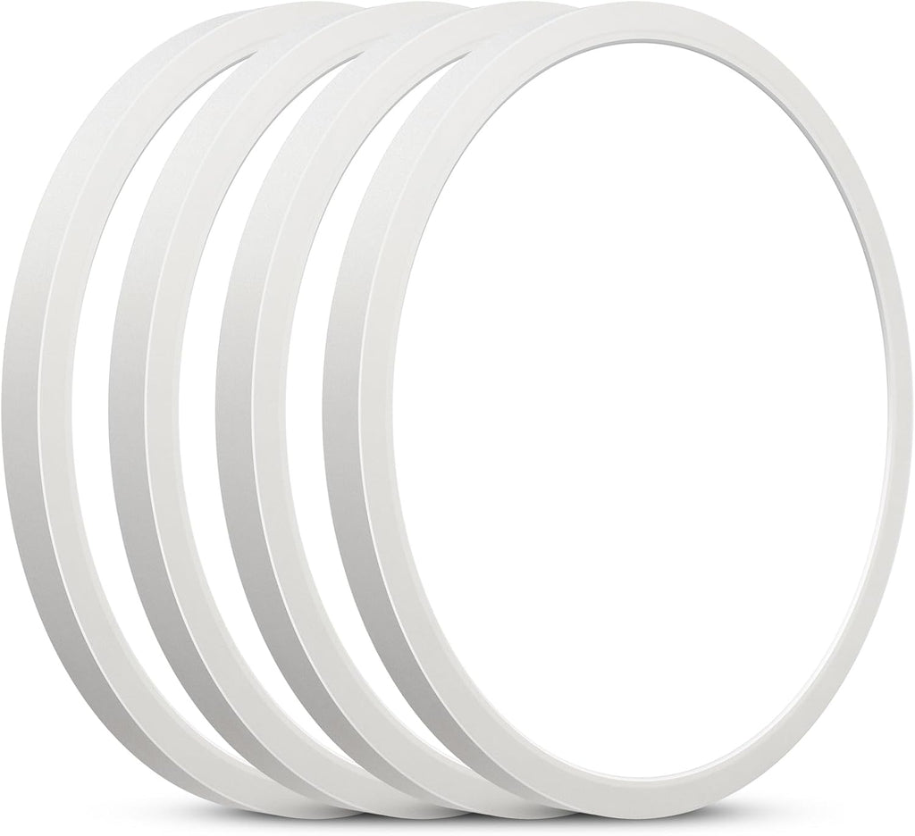 SunRider 4-Pack LED Flush Mount Ceiling Light Fixture, 5000K Daylight White