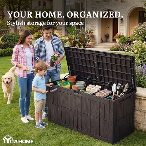 YITAHOME 110 Gallon Outdoor Deck Box