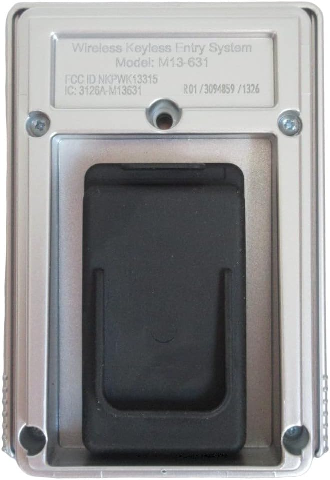 marantec m3-631 - 315 mhz wireless keyless entry showing dimensions