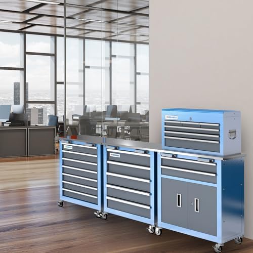 LARBANKE 20 Drawer Tool Chest-Include 5 Drawer&7 Drawer&8 Drawer Tool Chest
