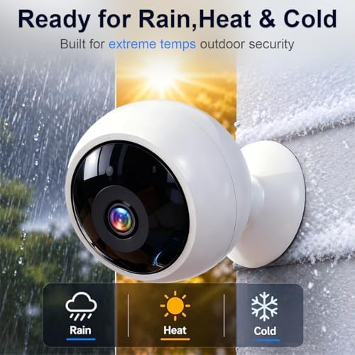 2k magnetic security camera indoor wireless: clear pictures, package contents