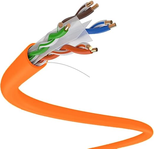 Dripstone CAT6 Ethernet Cable 1000ft Bulk Network LAN Wire 23AWG Solid UTP