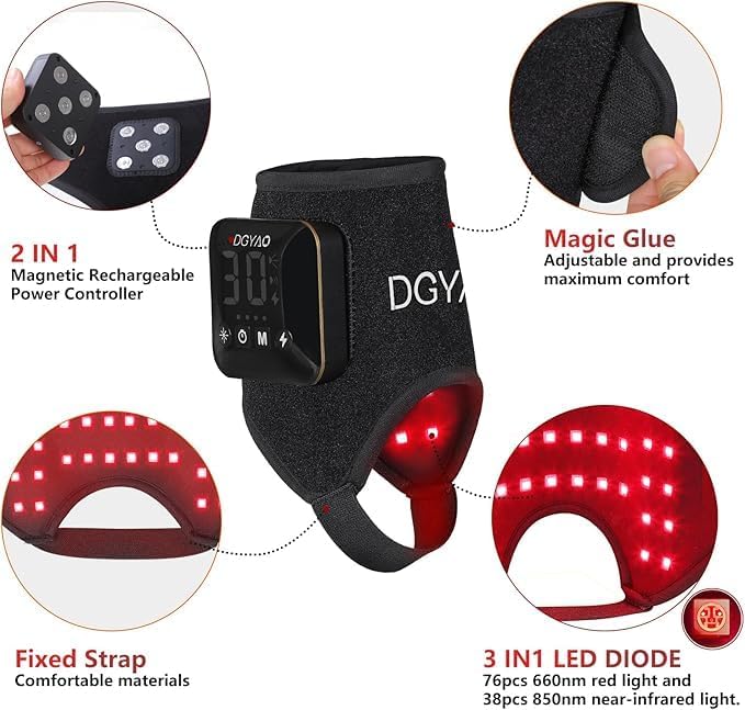 4000mAh Cordless Red Light Therapy (2 Pack)