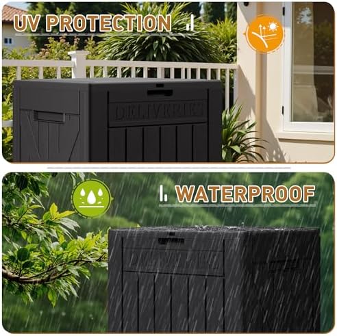 Devoko 48 Gallon Package Delivery Box Outdoor Secure Lockable