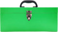 Metal Toolbox Portable Locking Tool Box Metal Took box Tool Box Organizer Toll Box Tool Kit for Women Tool Organizers with Latch-Green