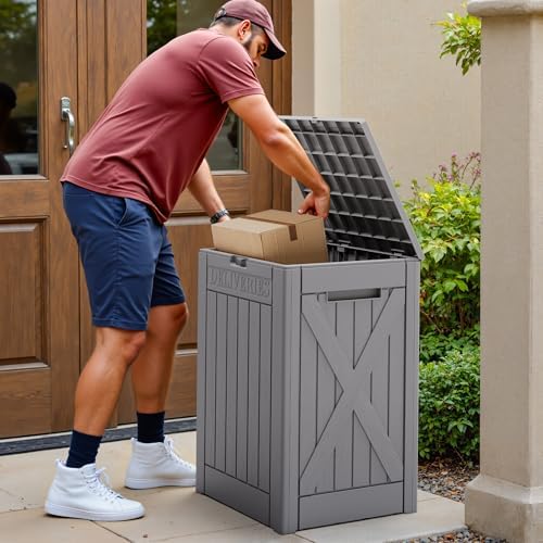 Devoko 48 Gallon Package Delivery Box Outdoor Secure Lockable