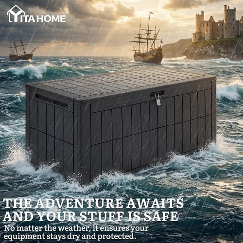 YITAHOME 110 Gallon Outdoor Deck Box