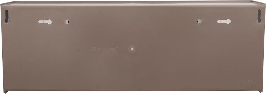 akro-mils tiltview plastic storage cabinet with 4 tilt showing dimensions